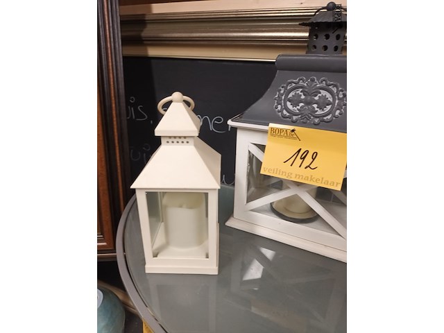 Lot 192 - windlichten. 3 stuks - afbeelding 2 van  4