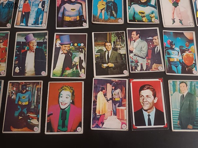 Lot 193 - batman verzamelkaartjes. 75 stuks - afbeelding 3 van  9