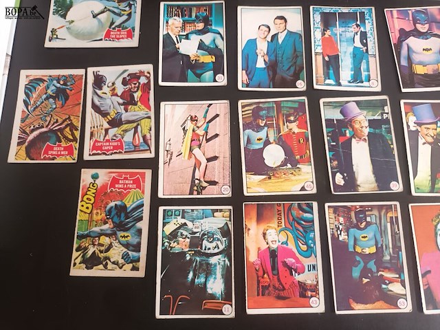 Lot 193 - batman verzamelkaartjes. 75 stuks - afbeelding 4 van  9