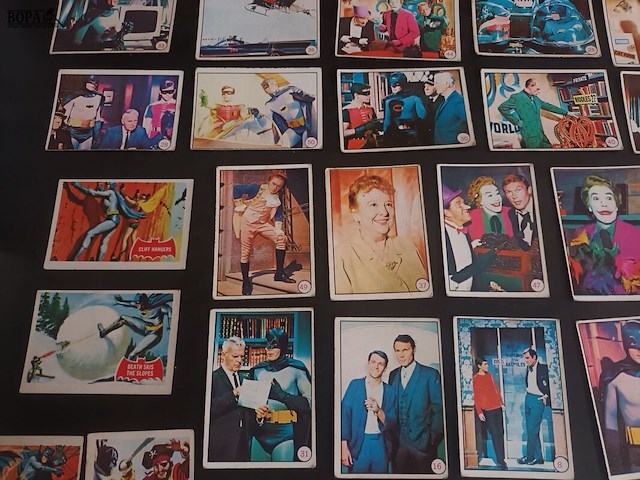 Lot 193 - batman verzamelkaartjes. 75 stuks - afbeelding 5 van  9