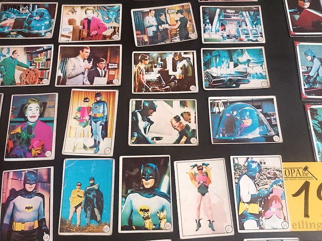 Lot 193 - batman verzamelkaartjes. 75 stuks - afbeelding 6 van  9