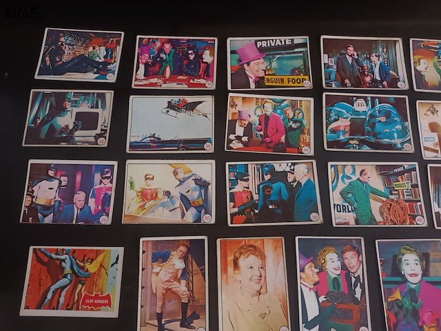 Lot 193 - batman verzamelkaartjes. 75 stuks - afbeelding 8 van  9