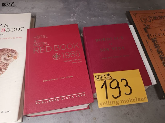 Lot 193 - boeken. 4 stuks - afbeelding 4 van  6