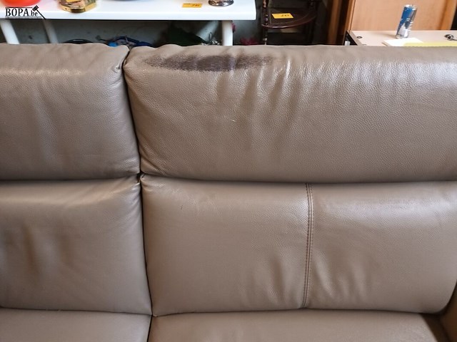 Lot 193 - lederen 2-zit - afbeelding 3 van  5