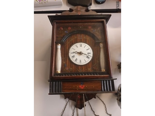 Lot 194 - antieke klok - afbeelding 2 van  4