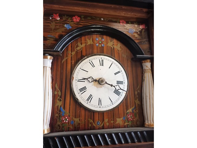 Lot 194 - antieke klok - afbeelding 4 van  4