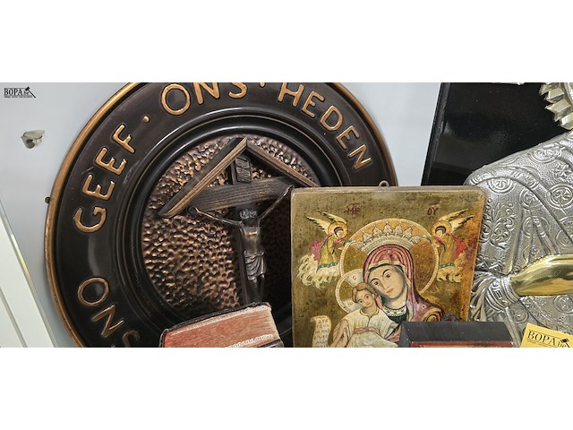 Lot 194 - lot religie, iconen, bijbels... - afbeelding 5 van  11