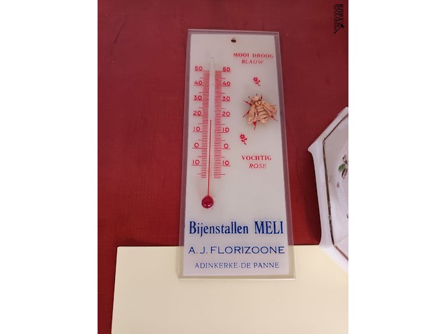Lot 194 - meli honingpot en thermometer - afbeelding 2 van  5