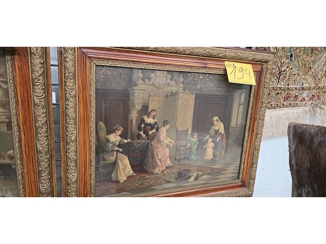 Lot 194 - schilderijen ‘royals’, 2 stuks - afbeelding 3 van  3