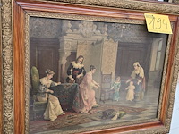 Lot 194 - schilderijen ‘royals’, 2 stuks - afbeelding 3 van  3