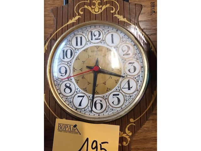 Lot 195 - barometers. 2 stuks - afbeelding 3 van  5