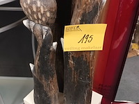 Lot 195 - houten uilenfamilie - afbeelding 5 van  5