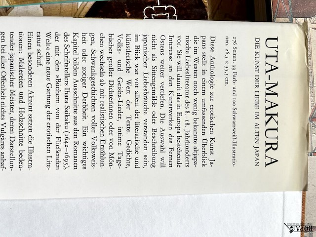 Lot 195 - uta makura die kunst der liebe in alten japan - afbeelding 2 van  6