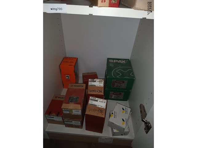 Lot 196 - bevestigingsmateriaal - afbeelding 2 van  5