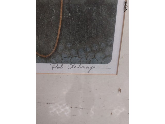 Lot 196 - kader wielrenners get rob delanghe - afbeelding 2 van  2