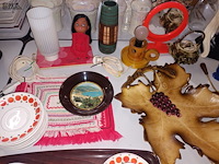 Lot 196 - retro decoratie en huisraad. 42 stuks - afbeelding 3 van  6