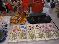 Lot 196 - retro decoratie en huisraad. 42 stuks - afbeelding 5 van  6