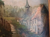Lot 196 - schilderij landschap - afbeelding 2 van  5