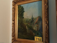Lot 196 - schilderij landschap - afbeelding 5 van  5