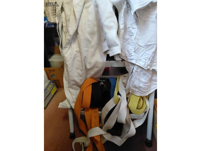 Lot 197 - judopakken 21 stuks met verschillende gordels - afbeelding 3 van  3