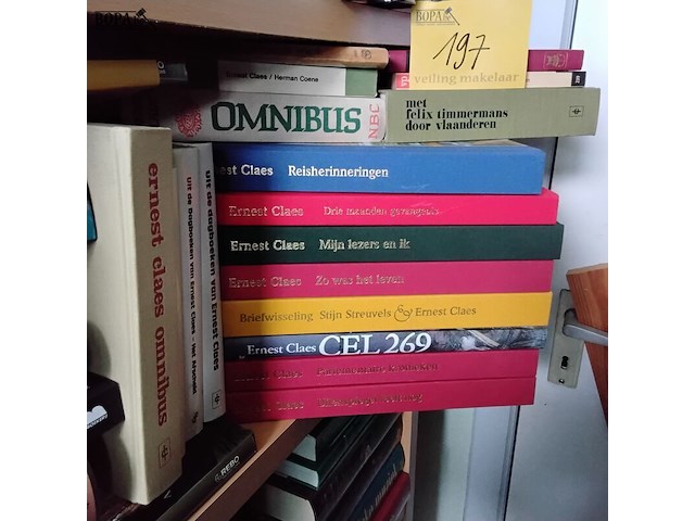 Lot 197 - lot boeken ernest claeys en filex timmermans - afbeelding 1 van  1