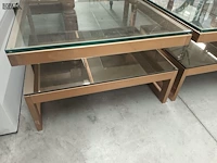 Lot 197 - salontafel belgochrom. 2 stuks - afbeelding 3 van  4