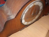 Lot 197 - wandklok en schouwklokken. 4 stuks - afbeelding 4 van  6