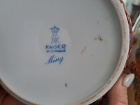 Lot 198 - aziatische vazen met stempel - afbeelding 4 van  5