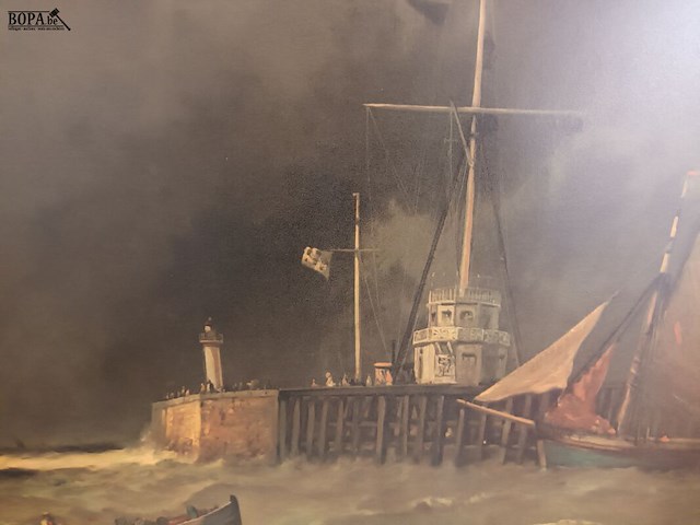 Lot 198 - kader boten op zee - afbeelding 3 van  5