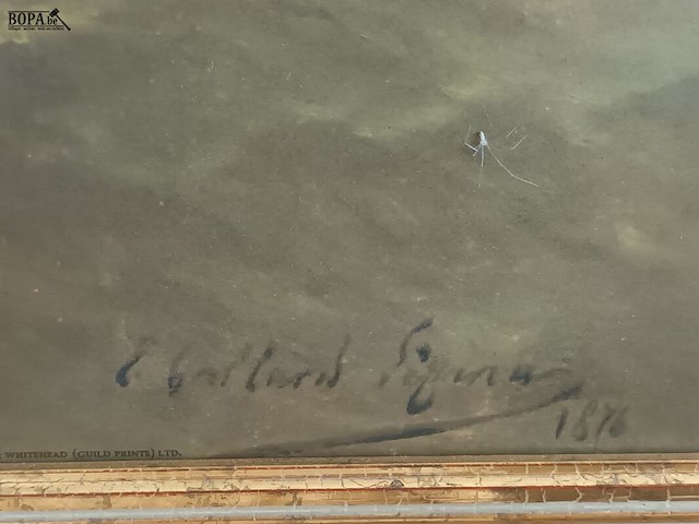 Lot 198 - kader boten op zee - afbeelding 5 van  5