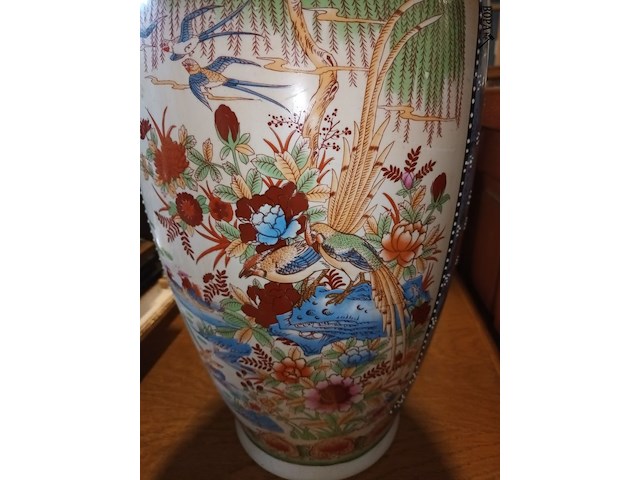 Lot 198 - oosterse vaas xl - afbeelding 3 van  6