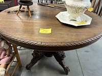 Lot 198 - ovalen jachttafel