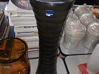 Lot 198 - siervaas in glas. 2 stuks - afbeelding 3 van  3