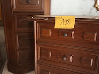 Lot 198 - vintage ladekast. 2 stuks - afbeelding 1 van  3