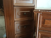 Lot 198 - vintage ladekast. 2 stuks - afbeelding 2 van  3