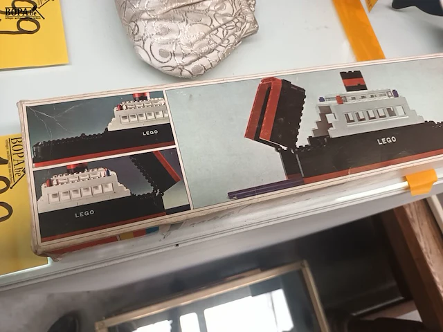 Lot 198 - vintage lego in doos nr. 343 - afbeelding 2 van  3
