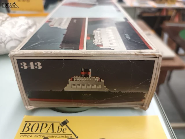 Lot 198 - vintage lego in doos nr. 343 - afbeelding 3 van  3