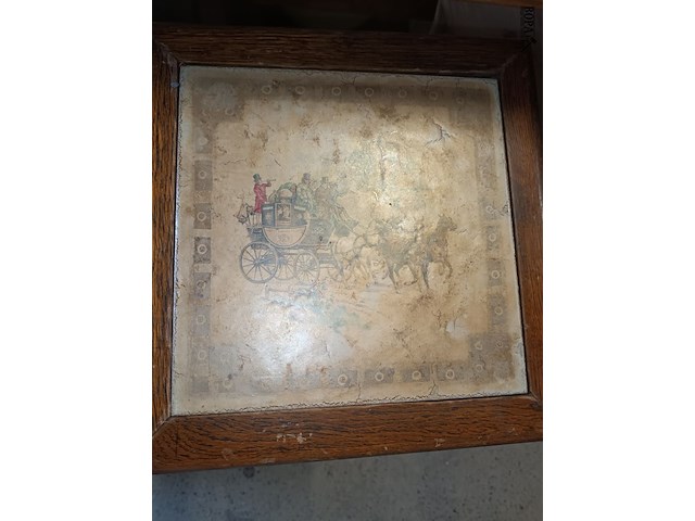 Lot 199 - vintage klein meubilair. 4 stuks - afbeelding 3 van  5