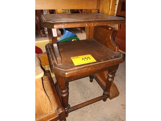 Lot 199 - vintage klein meubilair. 4 stuks - afbeelding 5 van  5