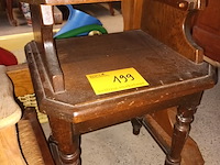 Lot 199 - vintage klein meubilair. 4 stuks - afbeelding 5 van  5