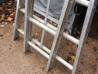 Lot 2 - aluminium ladder - afbeelding 2 van  3