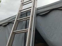 Lot 2 - aluminium ladder - afbeelding 3 van  3
