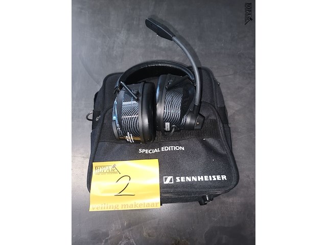 Lot 2 - aviation headset sennheiser - afbeelding 1 van  3