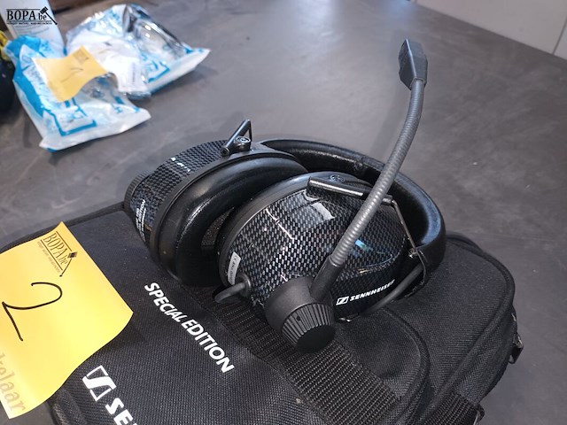 Lot 2 - aviation headset sennheiser - afbeelding 2 van  3