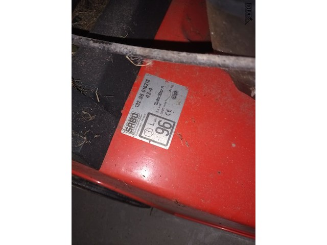 Lot 2 - benzine grasmaaier sabo - afbeelding 4 van  6