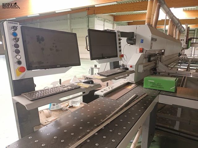 Lot 2 - biesse stream a/6.5 kantenverlijmmachine - afbeelding 4 van  11