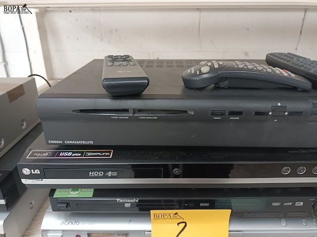 Lot 2 - decoder en dvd spelers/recorders. 4 stuks - afbeelding 5 van  6