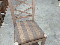 Lot 2 - eetkamerstoelen. 6 stuks - afbeelding 1 van  4