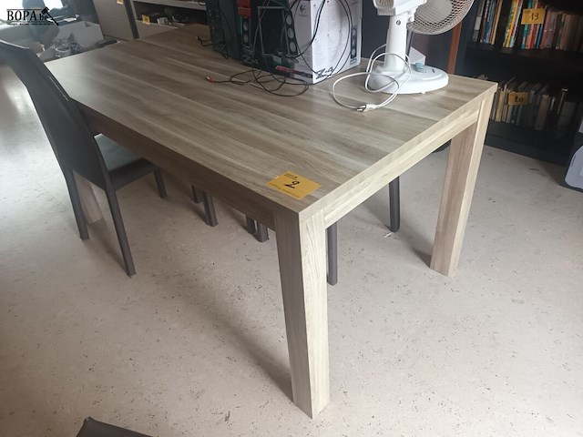 Lot 2 - eetkamertafel - afbeelding 1 van  3