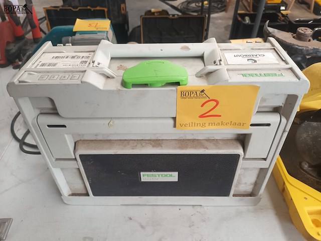 Lot 2 - festool toprock lege koffer - afbeelding 1 van  3